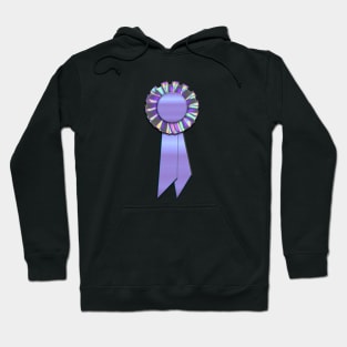 Blue Holo Ribbon Hoodie